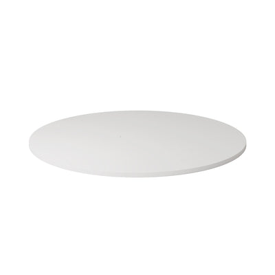 Base metálica redonda para candeeiro de pé MAG-Y - Branco mate